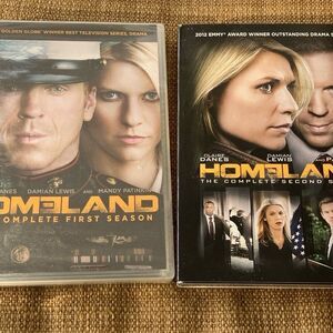 HOMELAND Season 1 & 2 DVD New